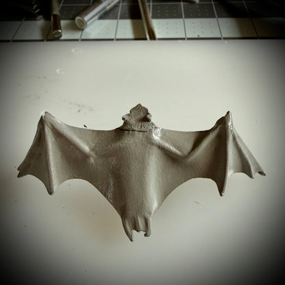 Leather Bat Hair Clip