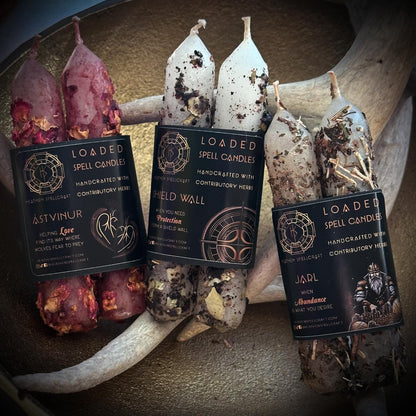 Loaded Spell Candles