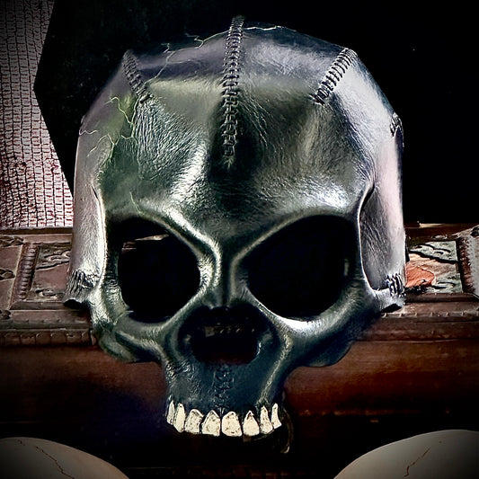 Leather skull mask