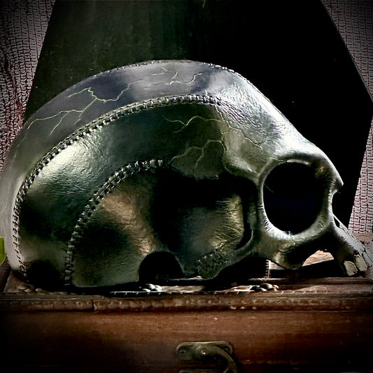 Leather skull mask