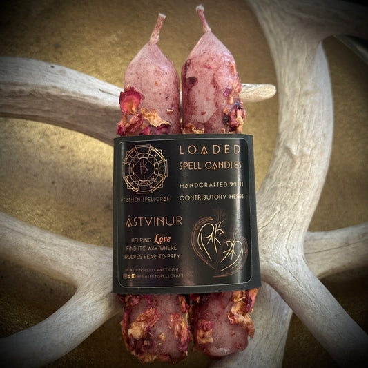 Ástvinur | Love Loaded Spell Candles