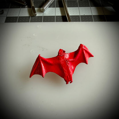Leather Bat Hair Clip